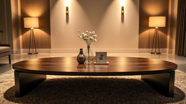 Top modèles de tables basses ovales pour sublimer votre déco